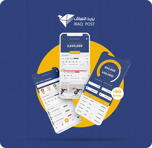 A platform connecting merchants and delivery companies in Iraq.